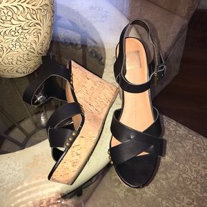 Dolce Vita Cork Heel Wedges. Excellent Condition!